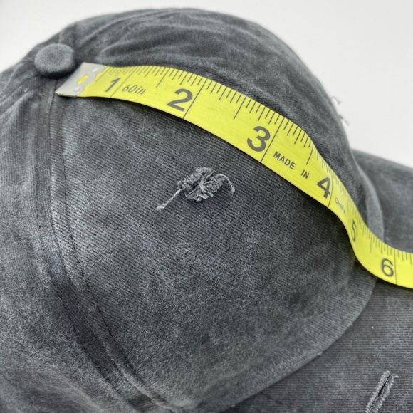 Boutique Women's Criss Cross Ponytail Baseball Cap - Picture 5 of 5